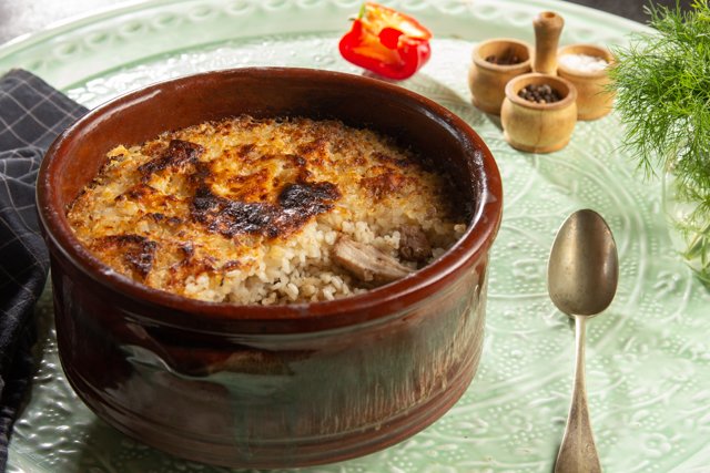 صورة طاجن أرز معمر